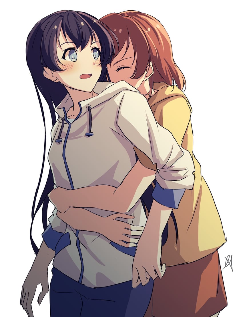 aijou karen and kagura hikari (shoujo kageki revue starlight) drawn by aoi_hane