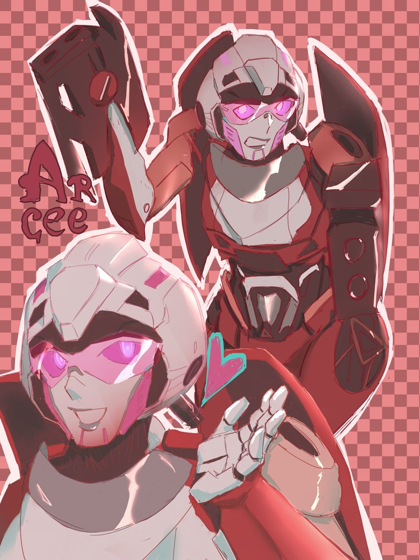 arcee (transformers and 1 more) drawn by celest3al_gxoo