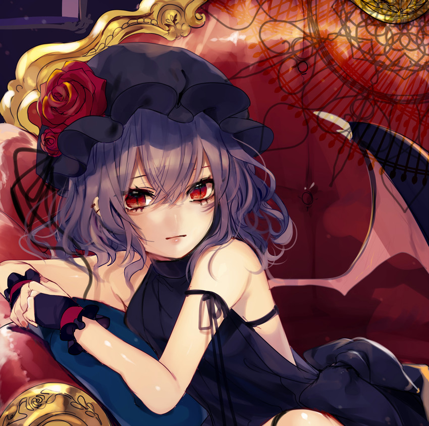 remilia scarlet (touhou) drawn by daimaou_ruaeru