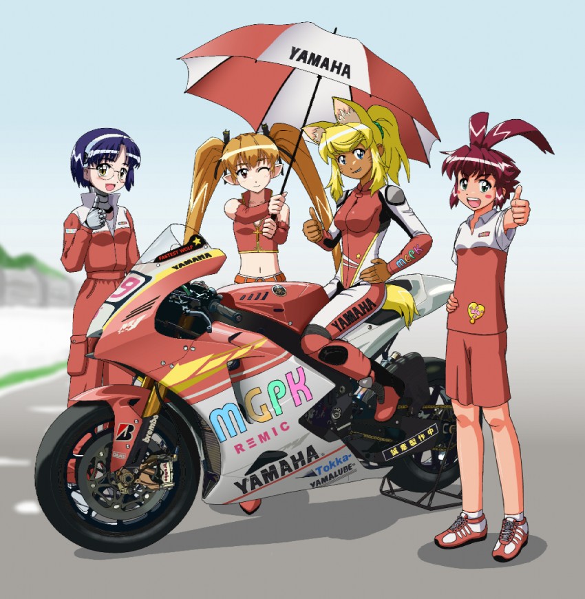 liru, pachira, uma, and aiko (renkin san-kyuu magical pokaan) drawn by tokka