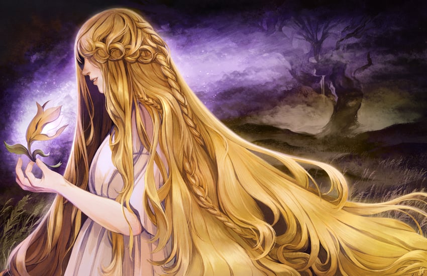 miquella (elden ring and 1 more) drawn by ruinetsel