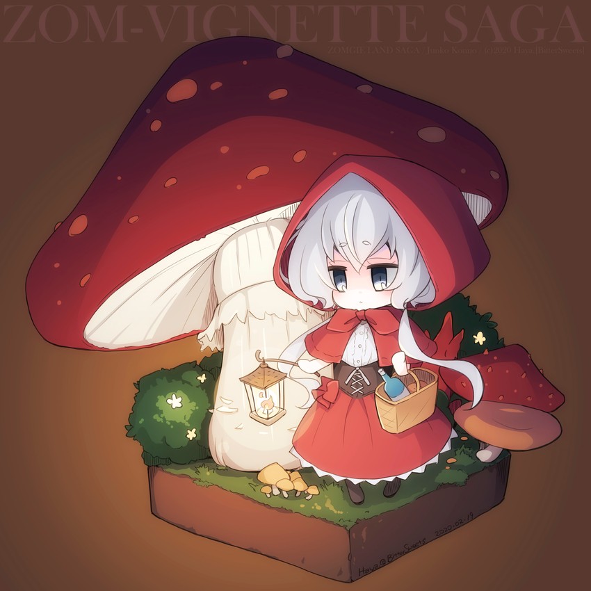 little red riding hood and konno junko (zombie land saga and 1 more) drawn by haya_bs