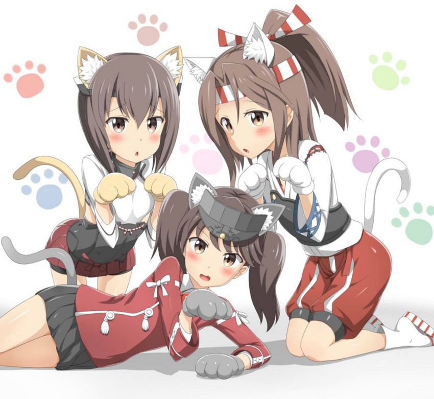 ryuujou, zuihou, and taihou (kantai collection) drawn by nedia_(nedia_region)
