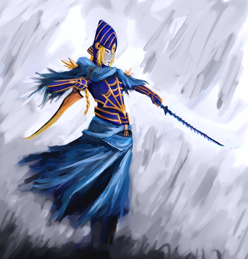 lord's blade ciaran (dark souls and 1 more) drawn by marduk