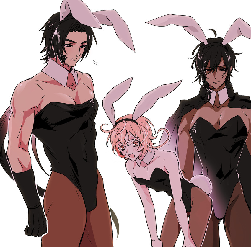 ookurikara, tonbokiri, and monoyoshi sadamune (touken ranbu) drawn by natsuhachi