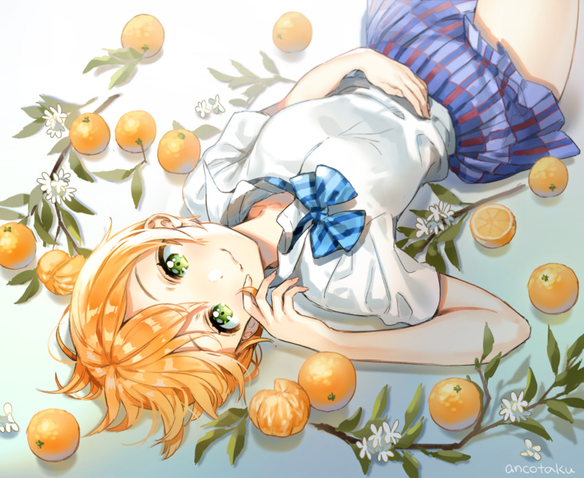 hoshizora rin (love live! and 1 more) drawn by ancotaku