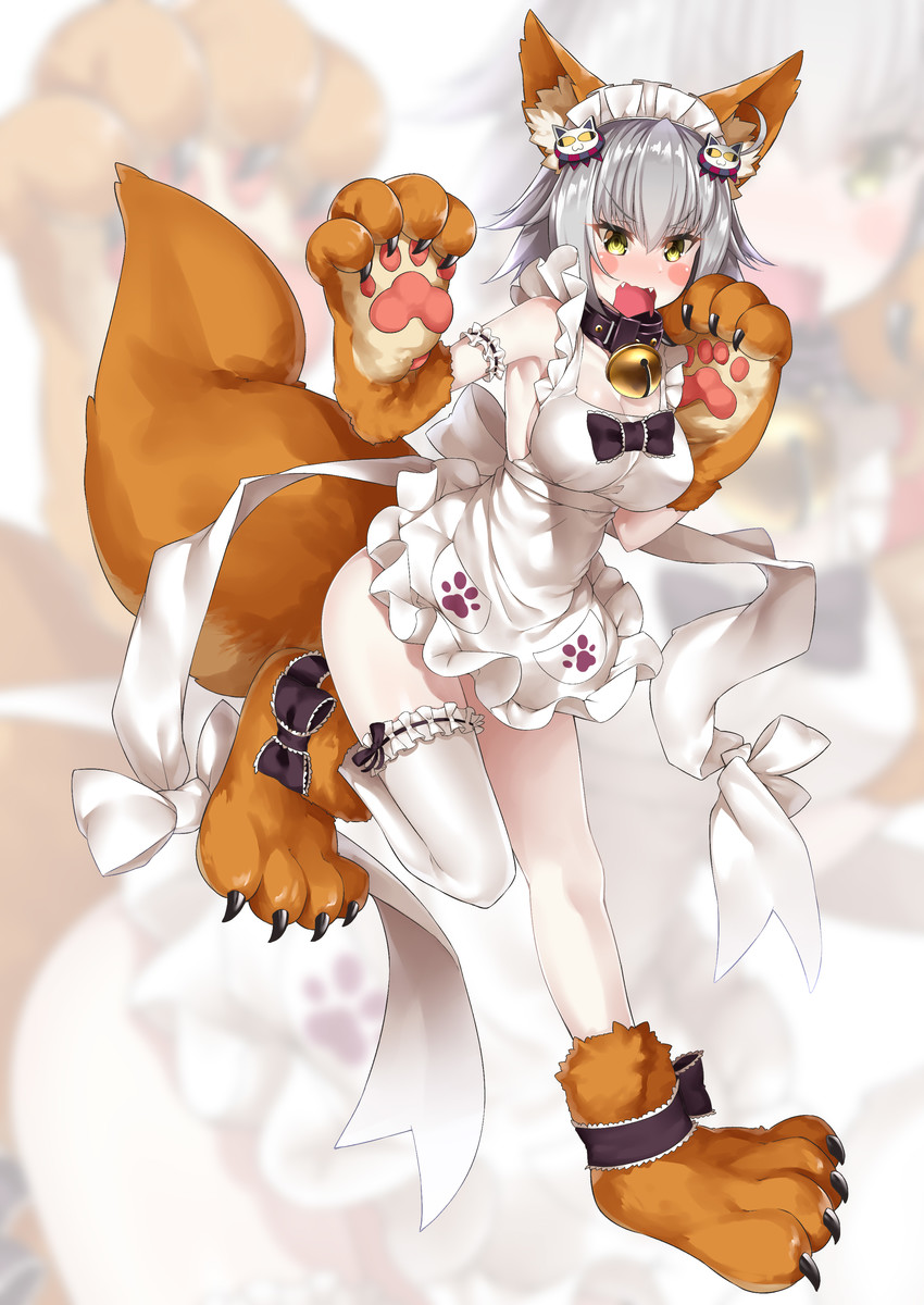 tamamo, jeanne d'arc alter, and tamamo cat (fate and 1 more) drawn by watosu