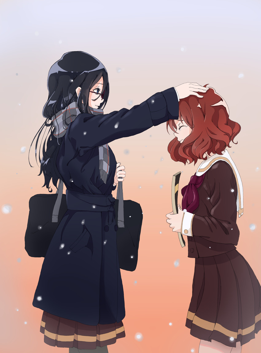 oumae kumiko and tanaka asuka (hibike! euphonium) drawn by tamanegi-kun