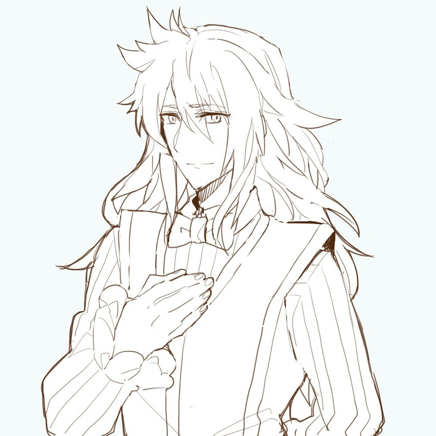 hans christian andersen and siegfried (fate and 3 more) drawn by banira_(ri0115ka)
