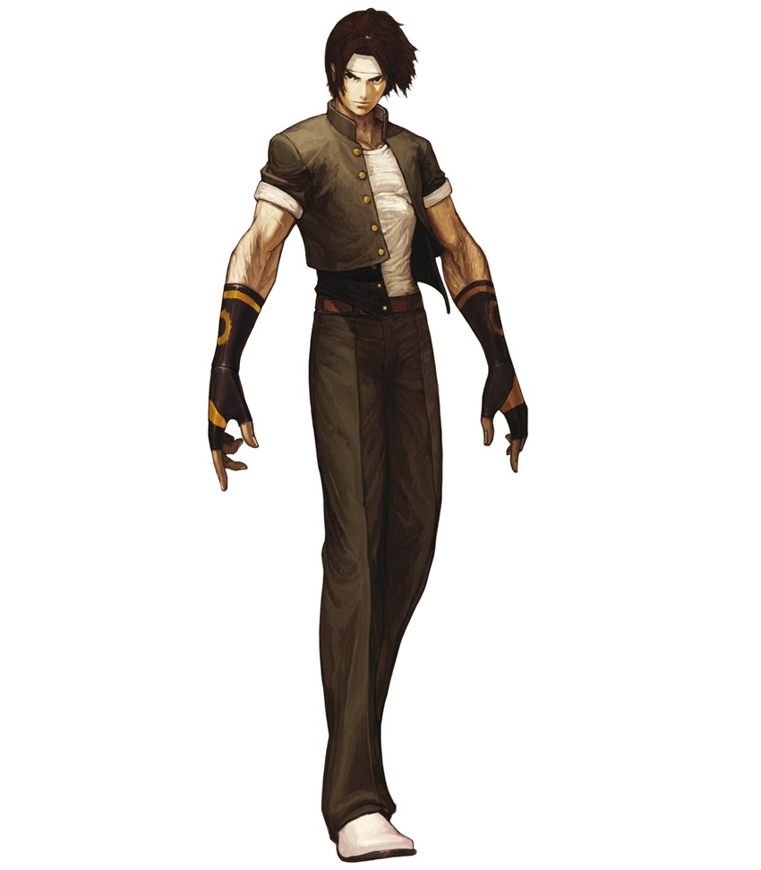 kusanagi kyou (the king of fighters and 2 more) drawn by nona