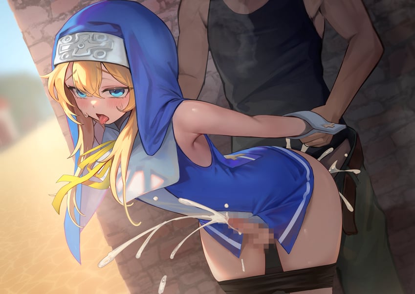 bridget (guilty gear and 1 more) drawn by hakusyokuto