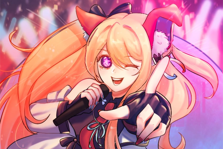 hani alia (oshi no ko and 1 more) drawn by vykrazia_teius