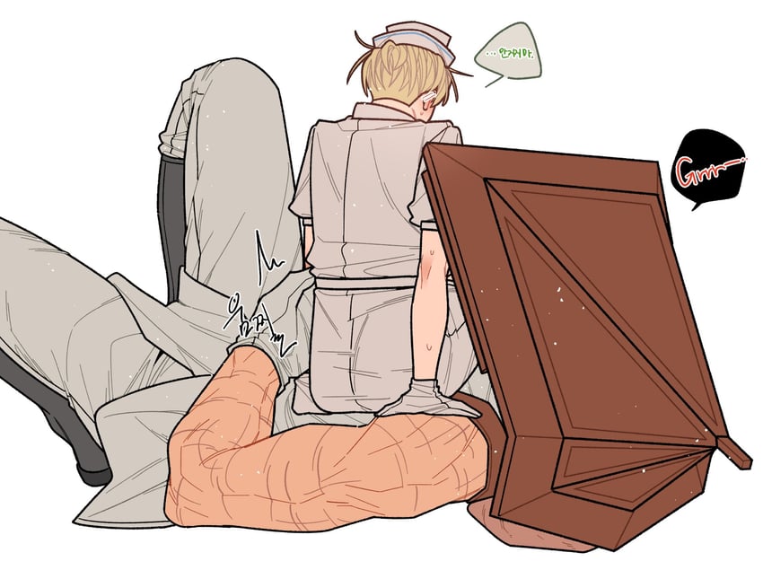 pyramid head and james sunderland (silent hill and 1 more) drawn by bbiiyak