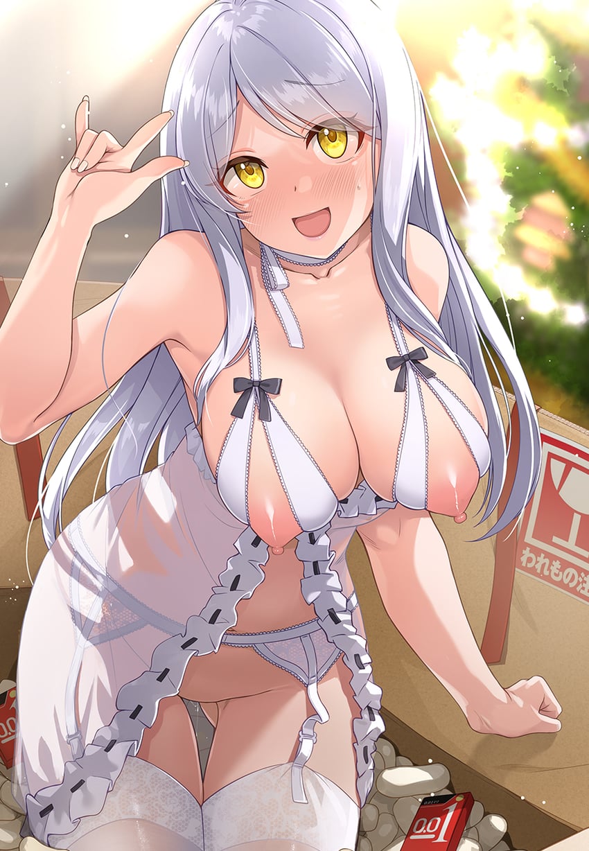 eve santaclaus (idolmaster and 1 more) drawn by mk_(mod0)