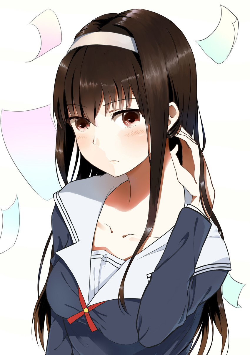 kasumigaoka utaha (saenai heroine no sodatekata) drawn by @lillia_(ceko)