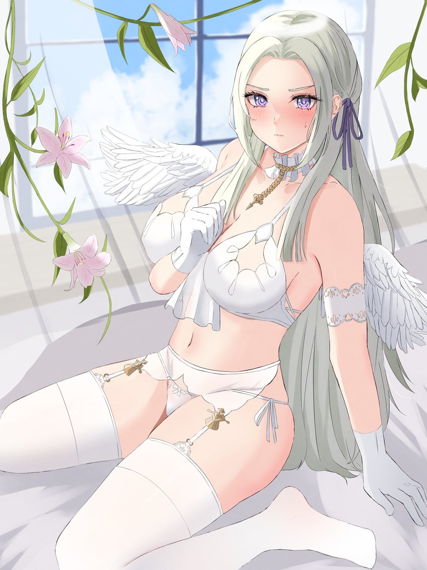 edelgard von hresvelg (fire emblem and 1 more) drawn by peli_cantaro
