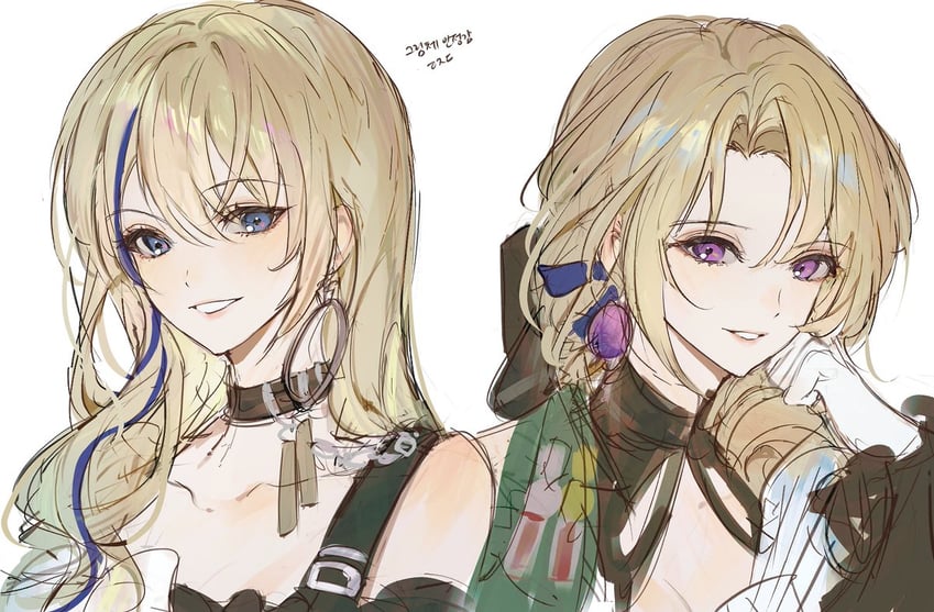 serval landau and cocolia rand (honkai and 1 more) drawn by chibiya1010