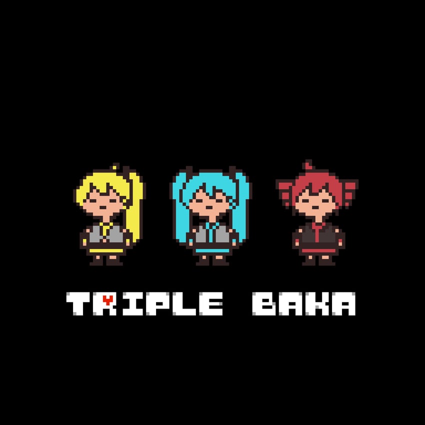 hatsune miku, kasane teto, and akita neru (vocaloid and 3 more) drawn by shima_musicline