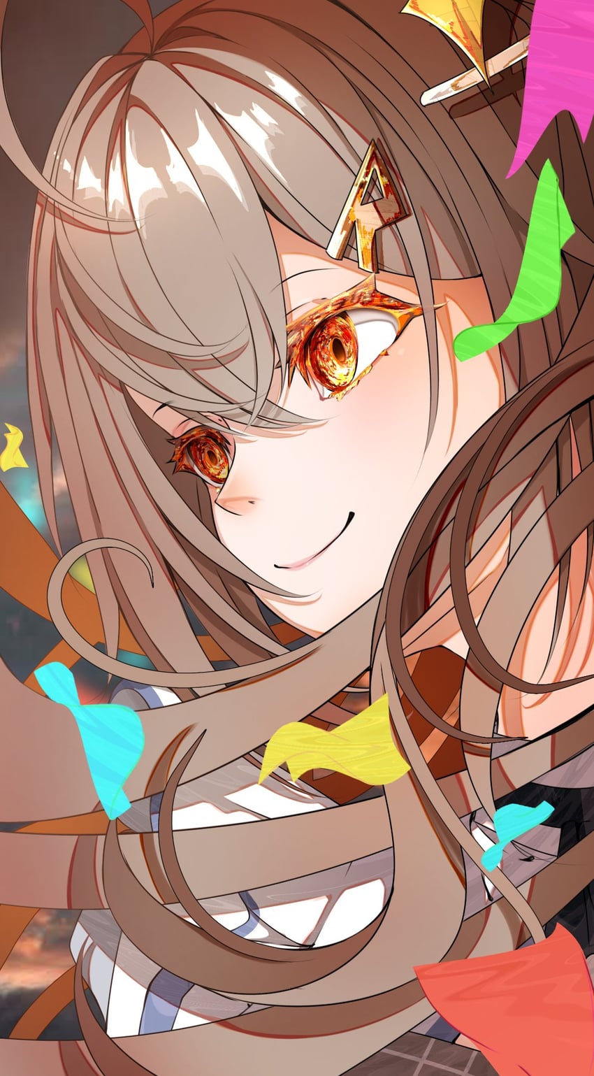 nanashi mumei (hololive and 1 more) drawn by mouchu