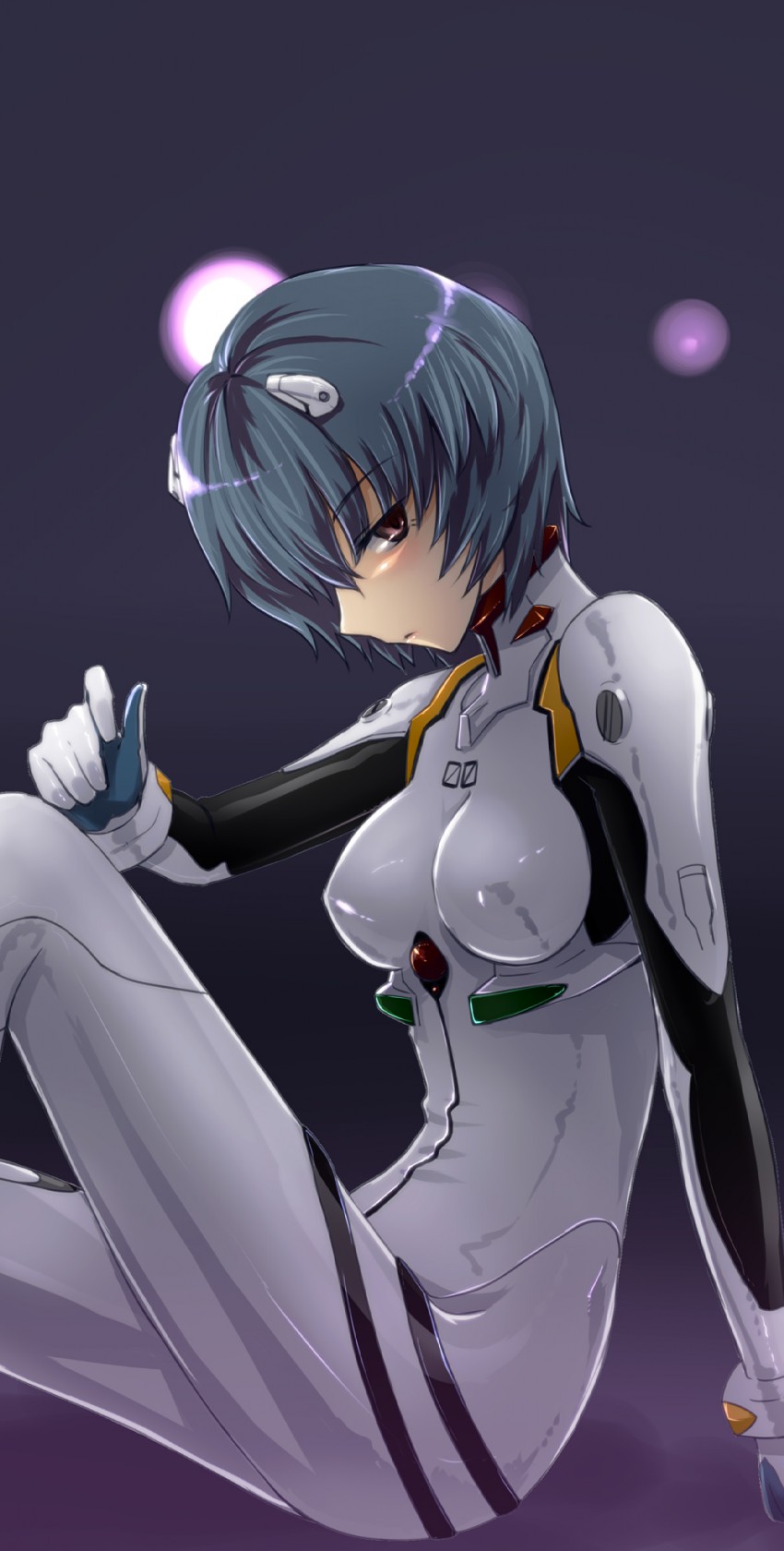 ayanami rei (neon genesis evangelion) drawn by prime_(prime_tw)