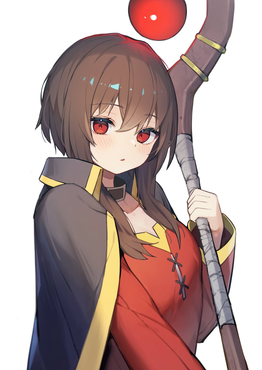 megumin (kono subarashii sekai ni shukufuku wo!) drawn by akuto_(akuto_desu)