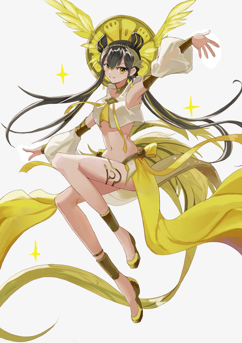 ohime the manifested mikanko (yu-gi-oh!) drawn by jiu_ji