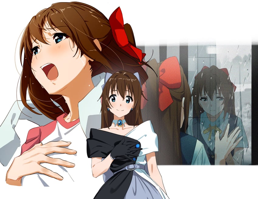 osaka shizuku (love live! and 1 more) drawn by moshi_(0364p)
