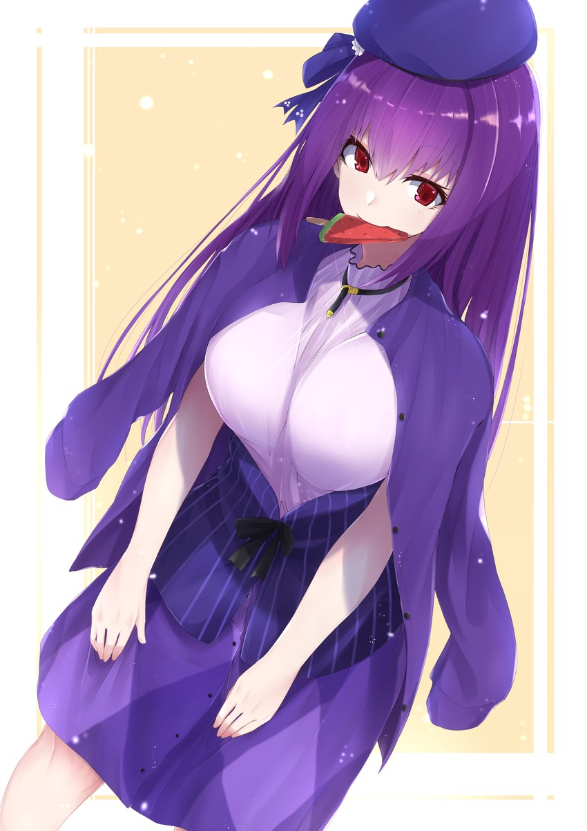 scathach and scathach skadi (fate and 1 more) drawn by tutinako