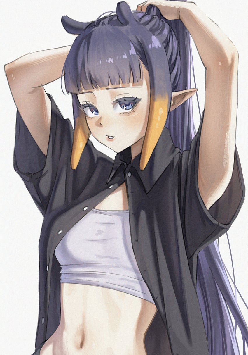 ninomae ina'nis (hololive and 1 more) drawn by samukzz