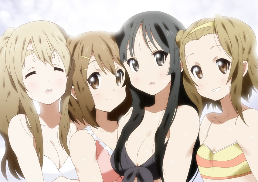 akiyama mio, hirasawa yui, tainaka ritsu, and kotobuki tsumugi (k-on!) drawn by yamasaki_wataru