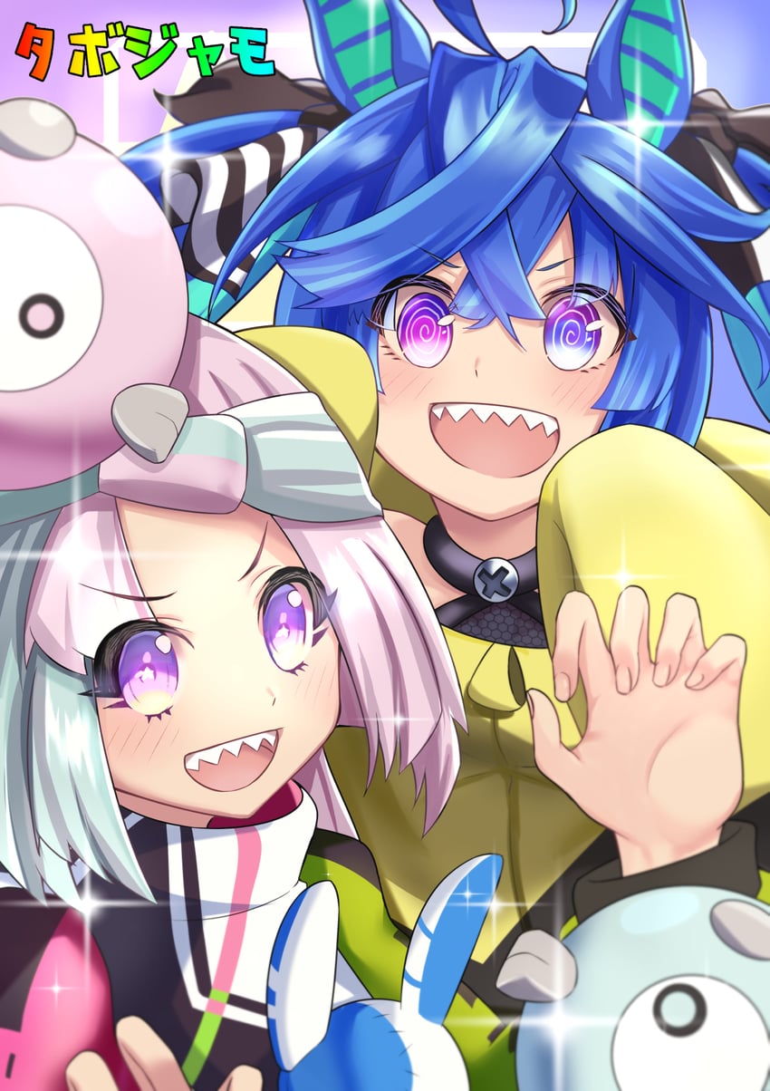 iono, twin turbo, magnemite, and bellibolt (pokemon and 2 more) drawn by teaclaw