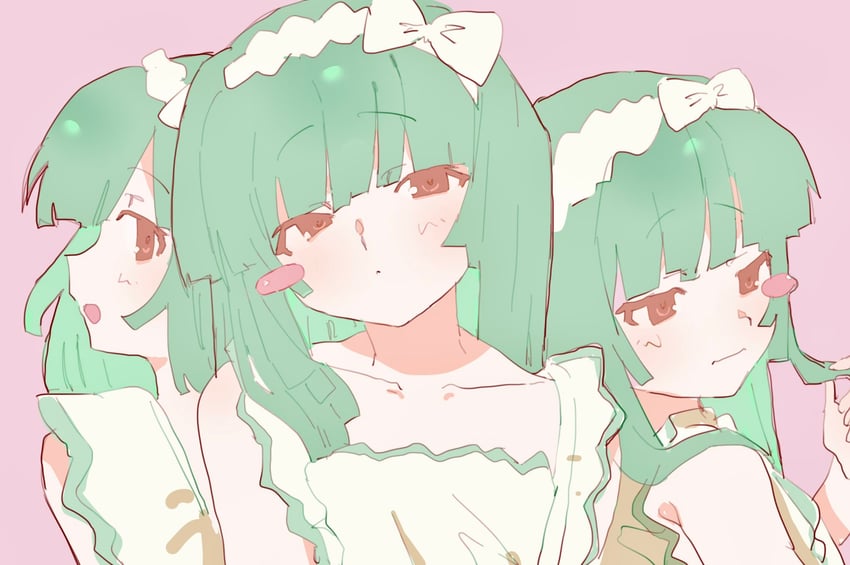 sengoku nadeko (monogatari and 1 more) drawn by nial