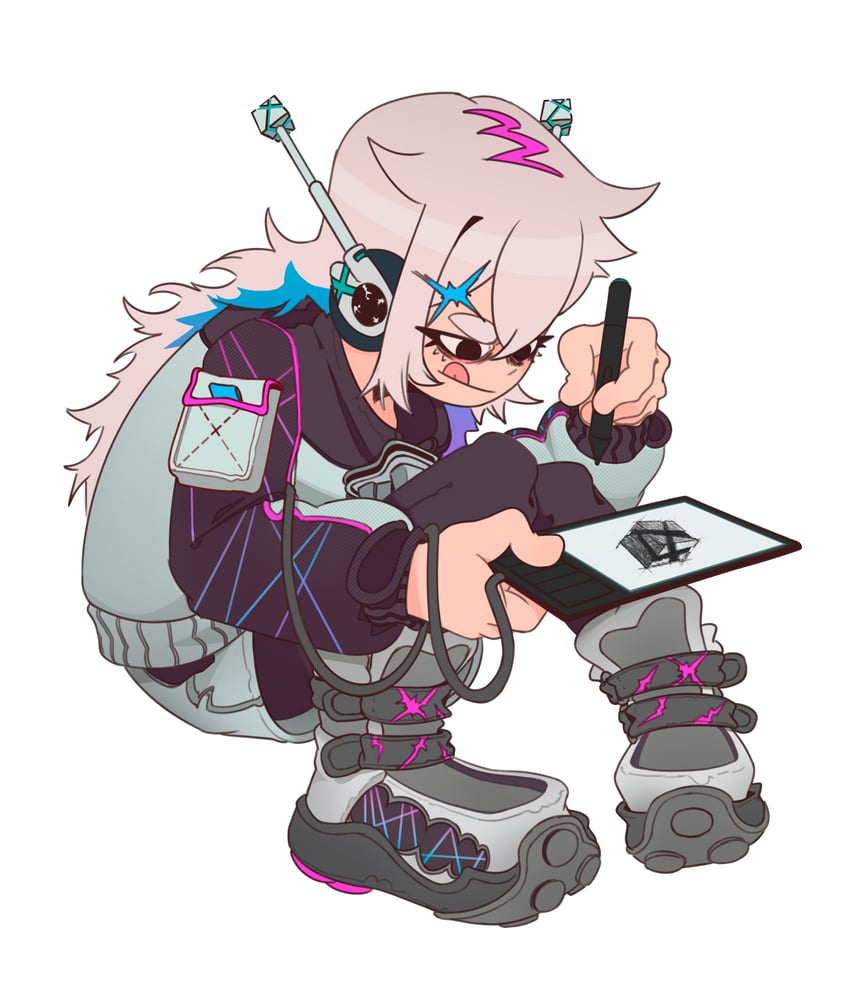 bug (glitch productions and 1 more) drawn by ggggrg00