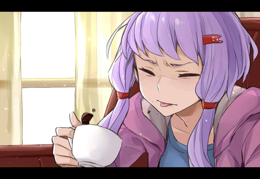 yuzuki yukari (vocaloid and 1 more) drawn by toromera