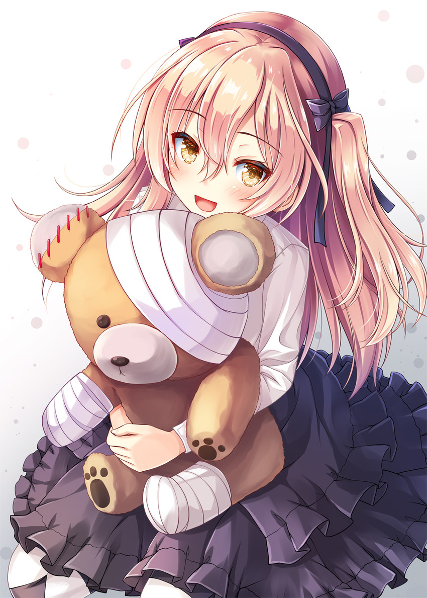 shimada arisu and boko (girls und panzer) drawn by akashio_(loli_ace)