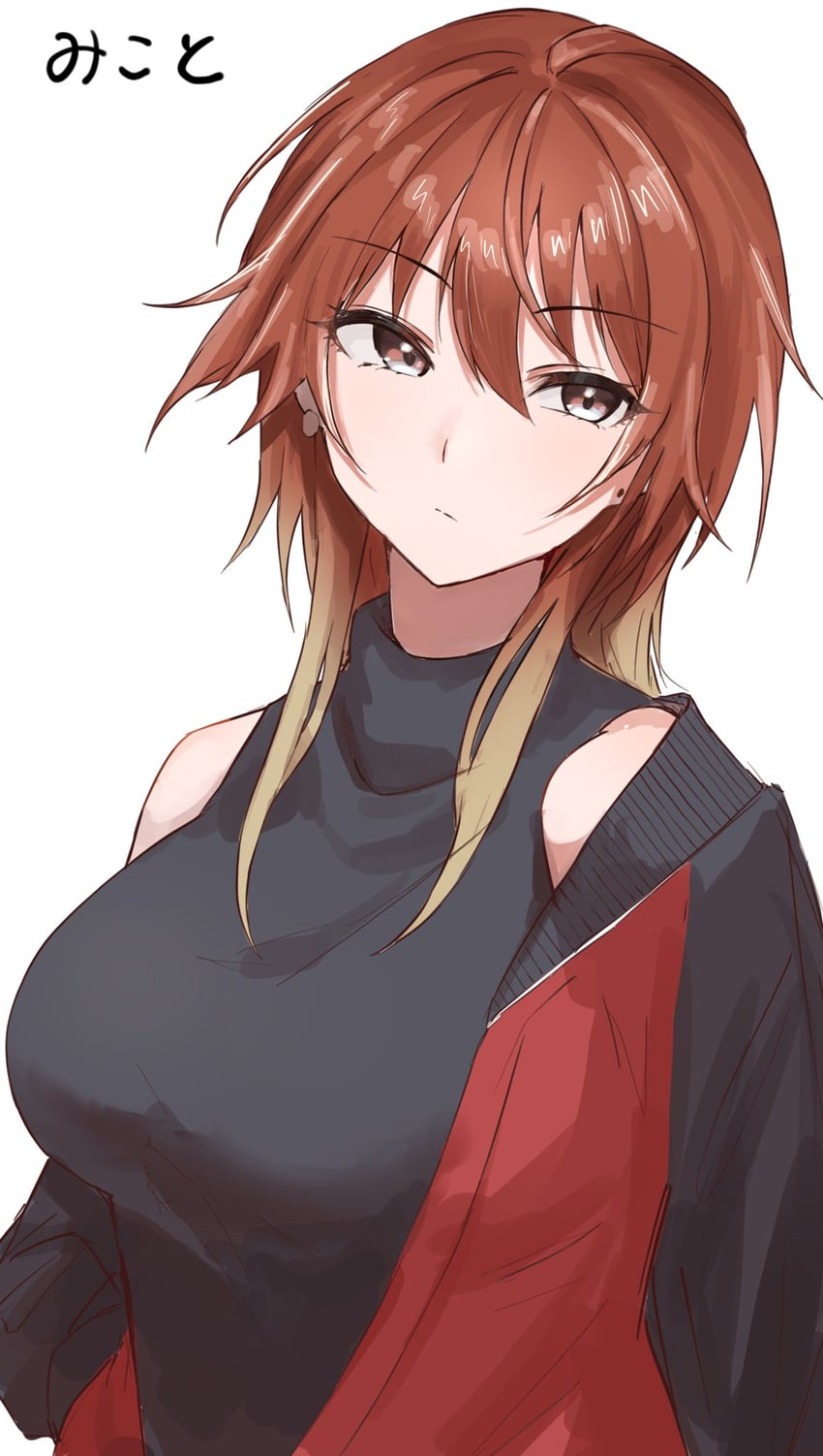aketa mikoto (idolmaster and 1 more) drawn by niban_(puka_0507)