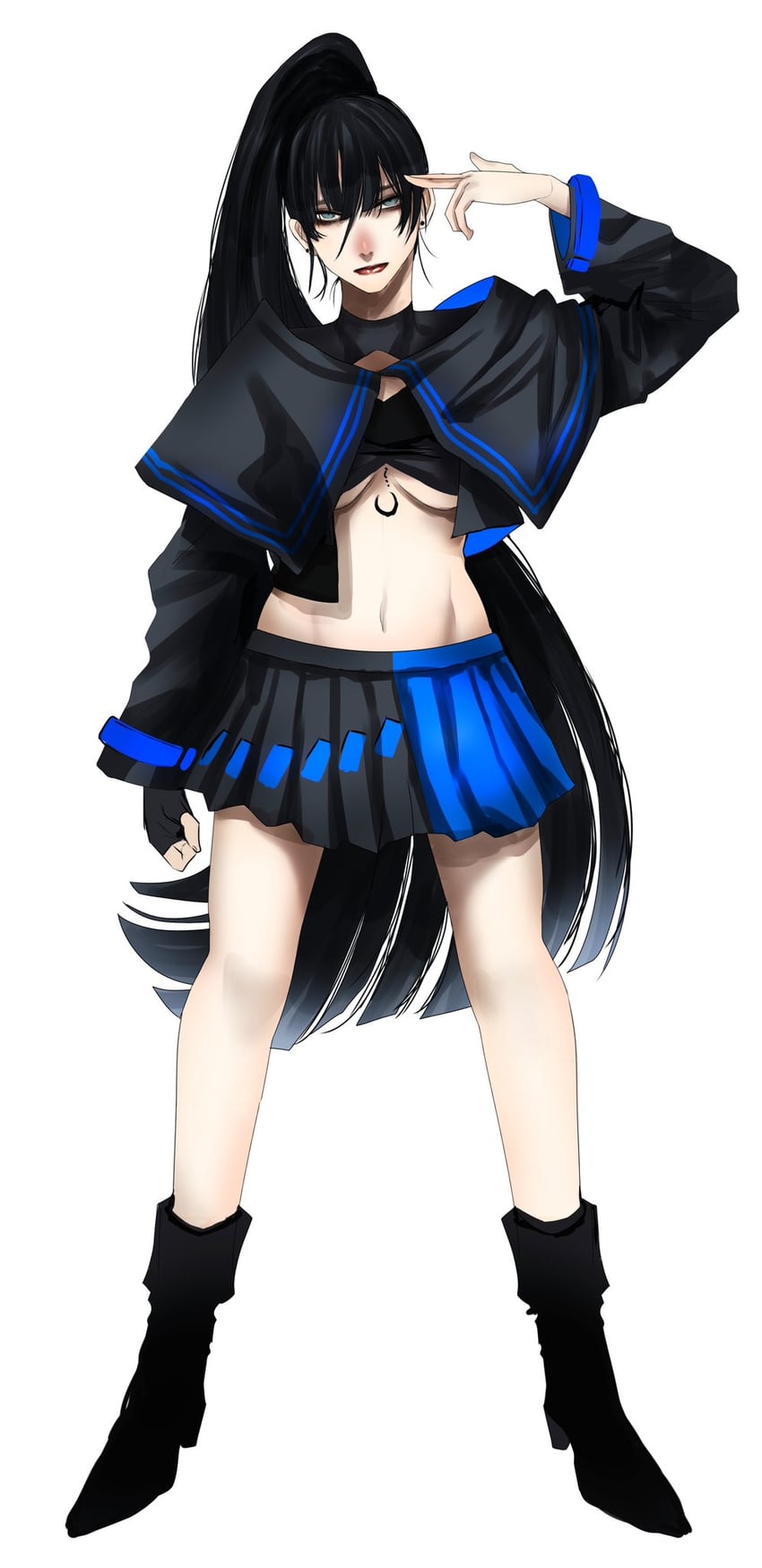naima (ado and 1 more) drawn by gunjyou_(gunjyou_00)