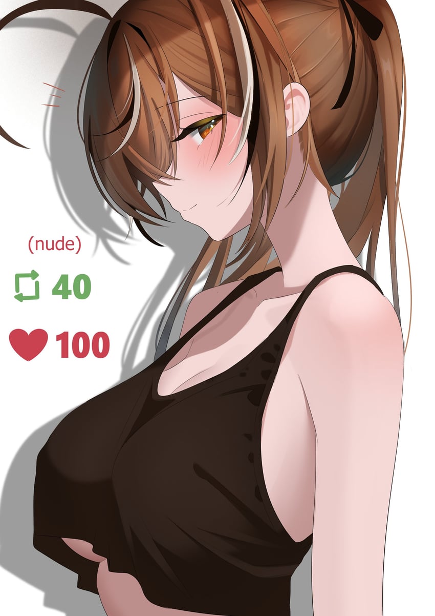 nanashi mumei (hololive and 1 more) drawn by layunaart