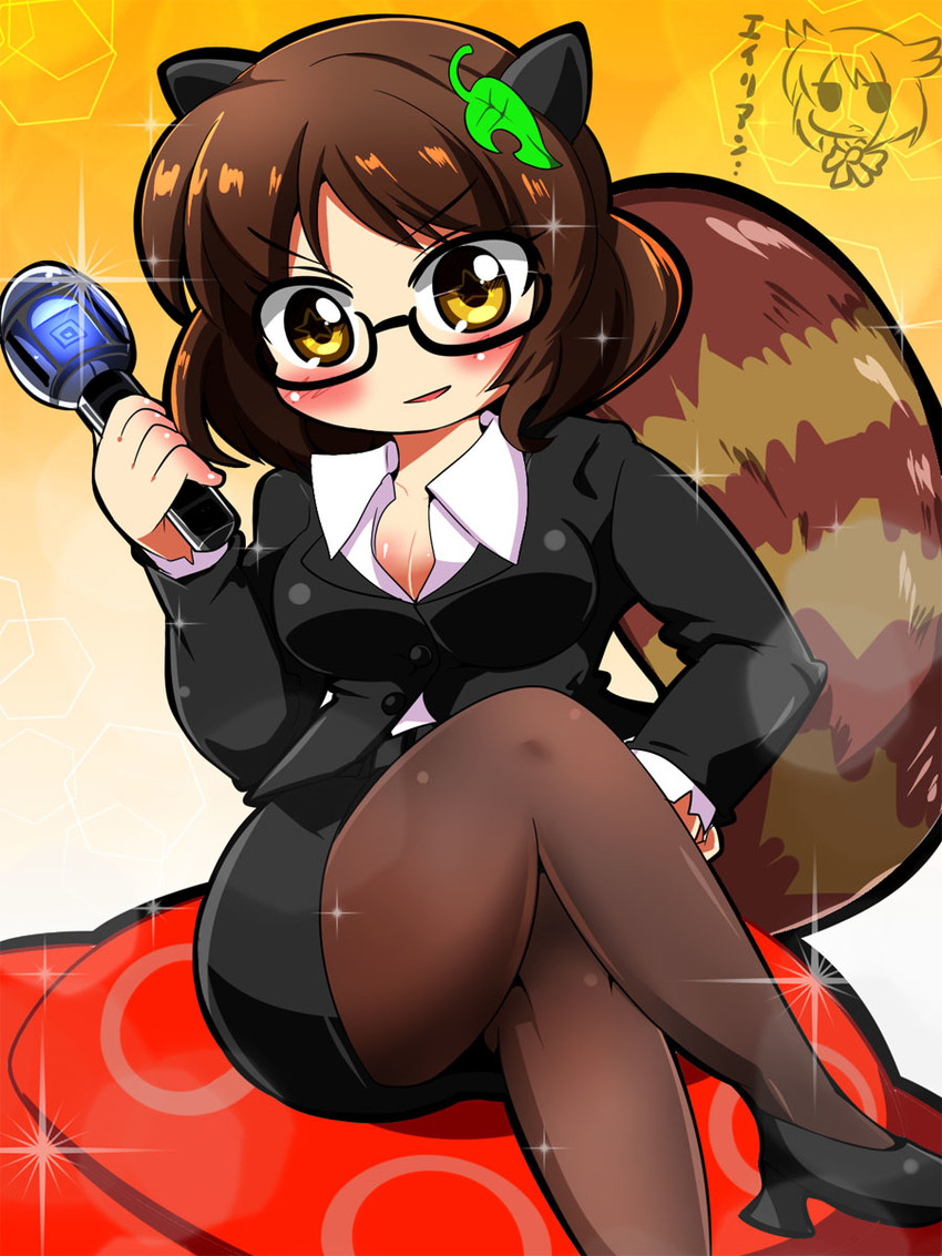 futatsuiwa mamizou and mib mamizou (touhou and 2 more) drawn by motsu_(selshia12)