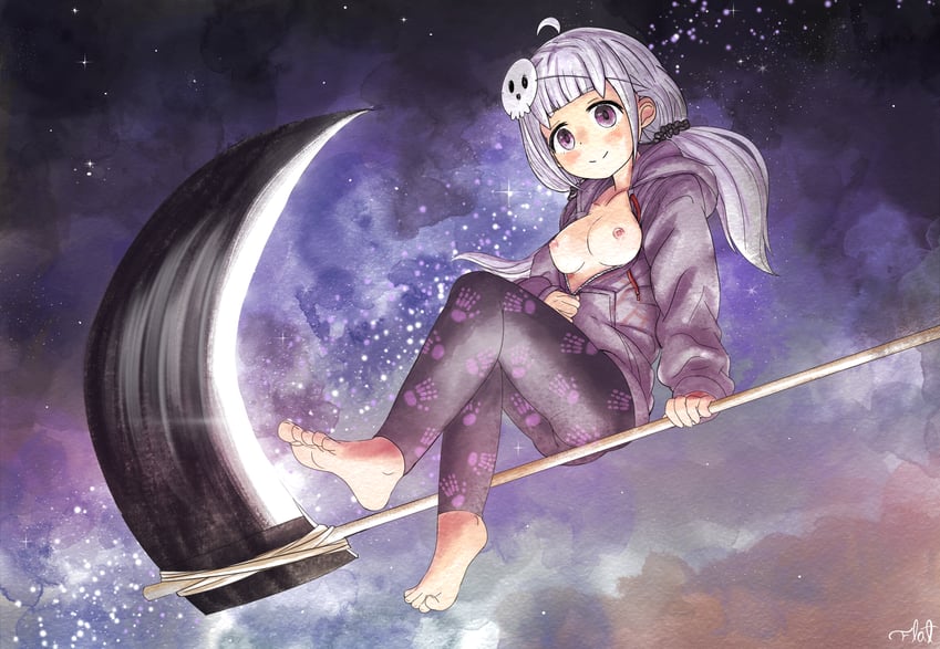mei (isekai death game ni tensou sarete tsurai) drawn by flatculture