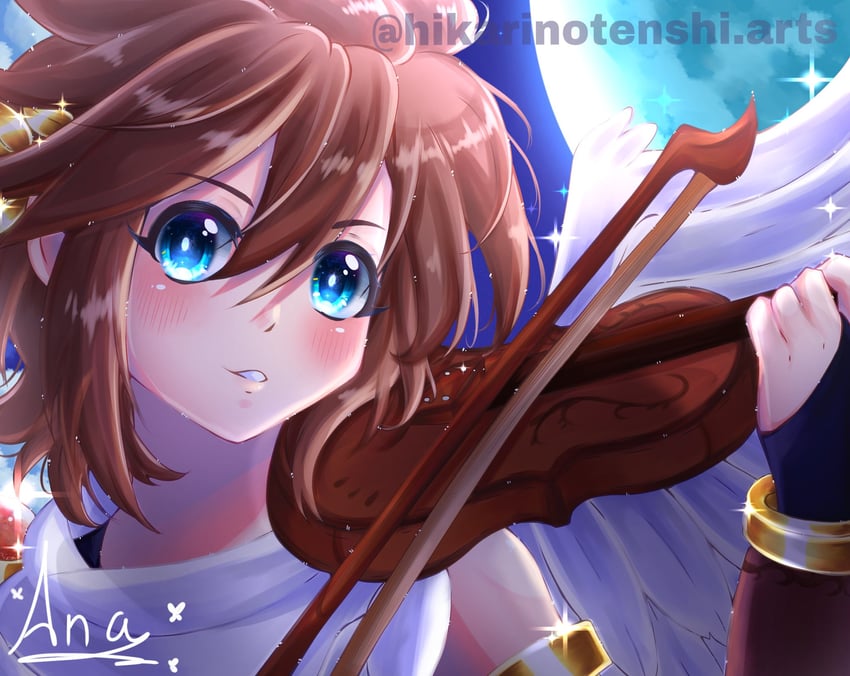 pit (kid icarus and 1 more) drawn by hikarinotenshi.arts
