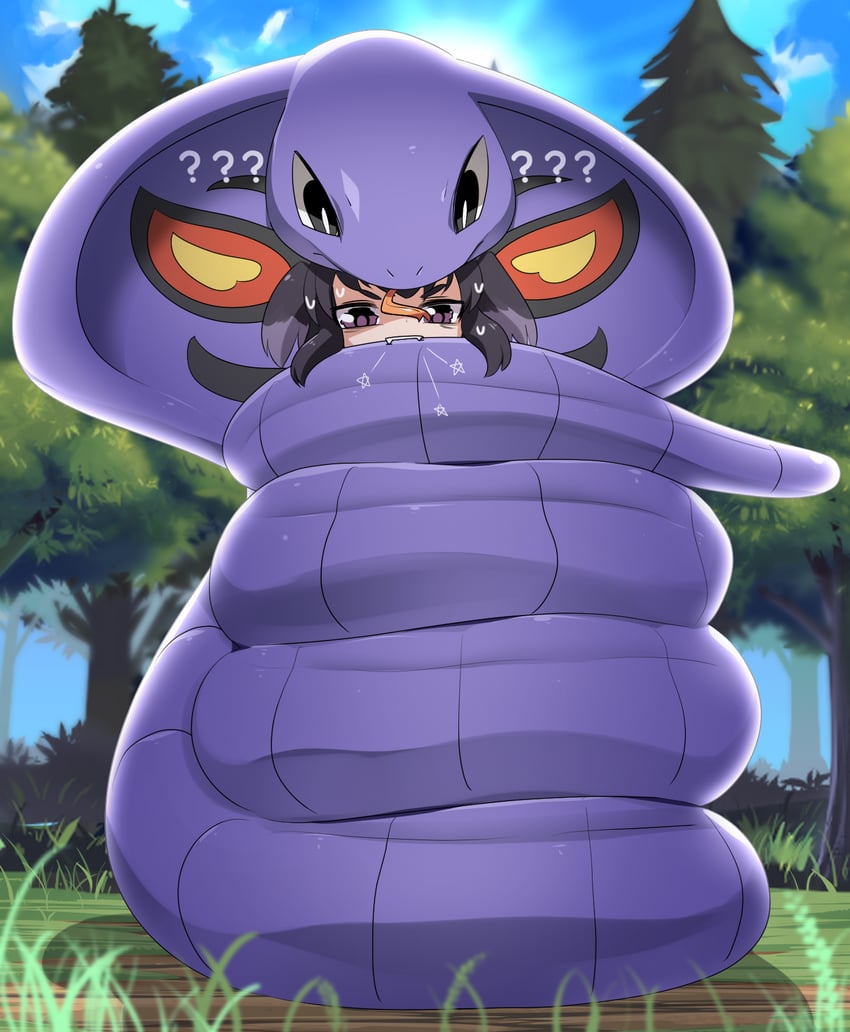 tokitsukaze and arbok (kantai collection and 1 more) drawn by lets0020