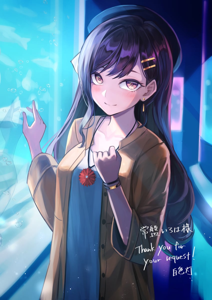 tokiwa iroha (indie virtual youtuber) drawn by hakusyokuto