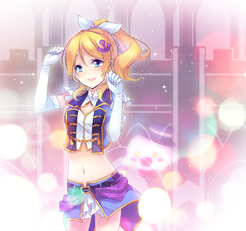 ayase eli (love live! and 1 more) drawn by shinia