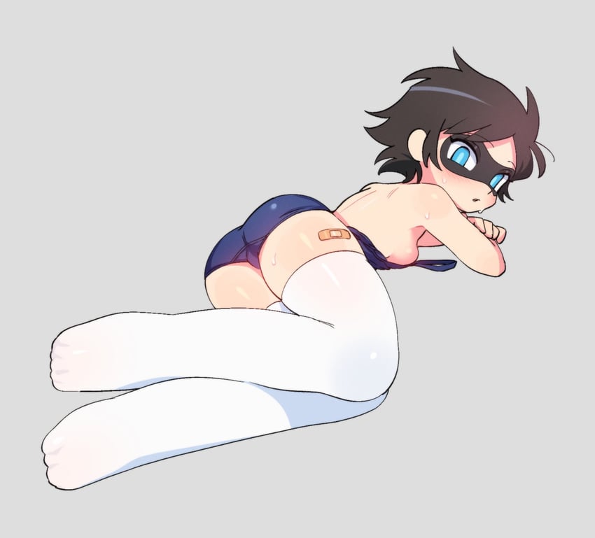 robin (dc comics and 1 more) drawn by batrobin_k