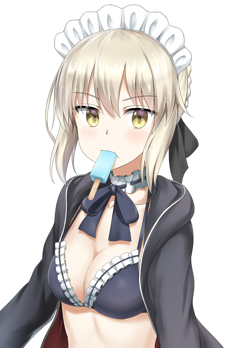 artoria pendragon and saber alter (fate and 1 more) drawn by nedia_(nedia_region)
