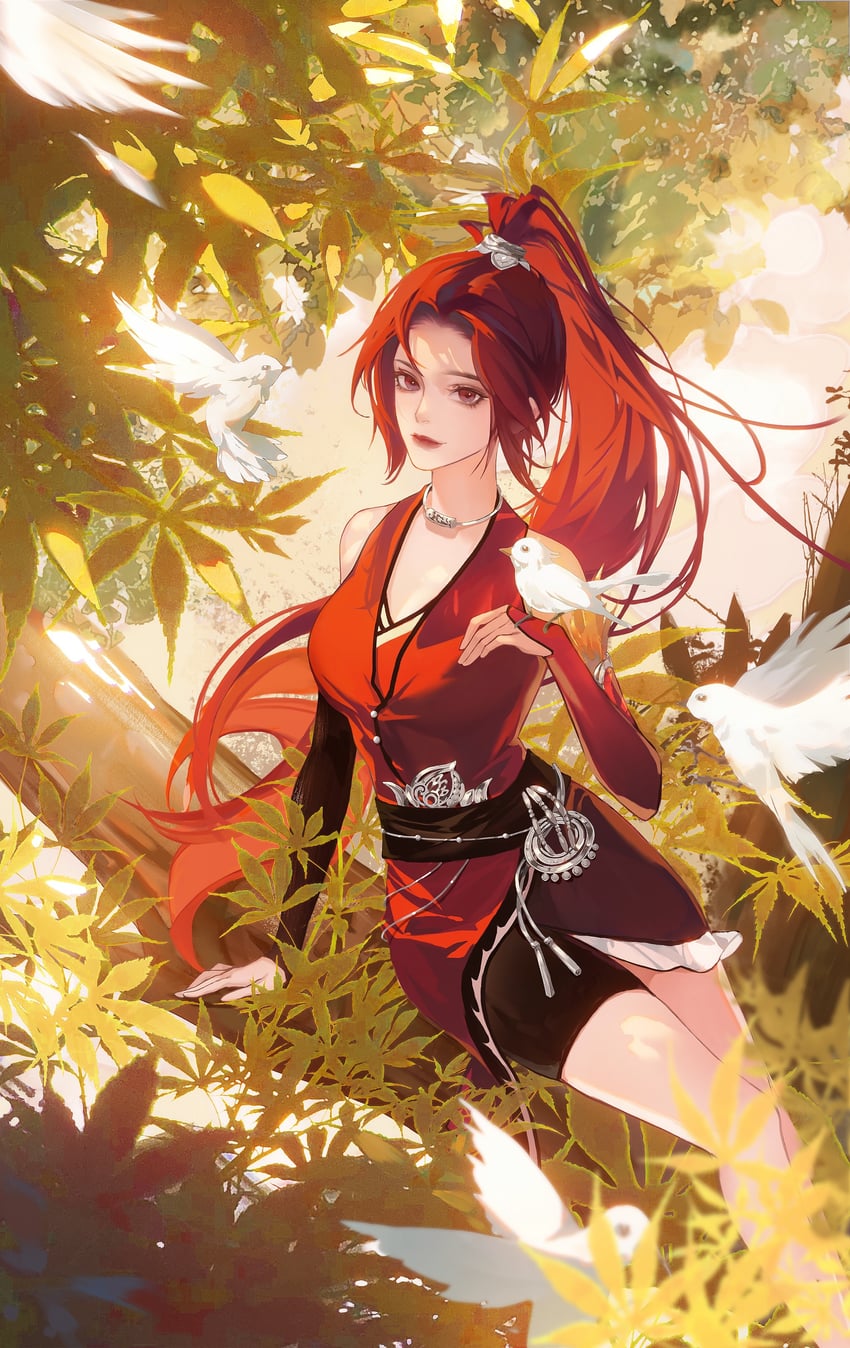 bi ting (xia lan) drawn by xia_lan_bi_ting_chao_hua