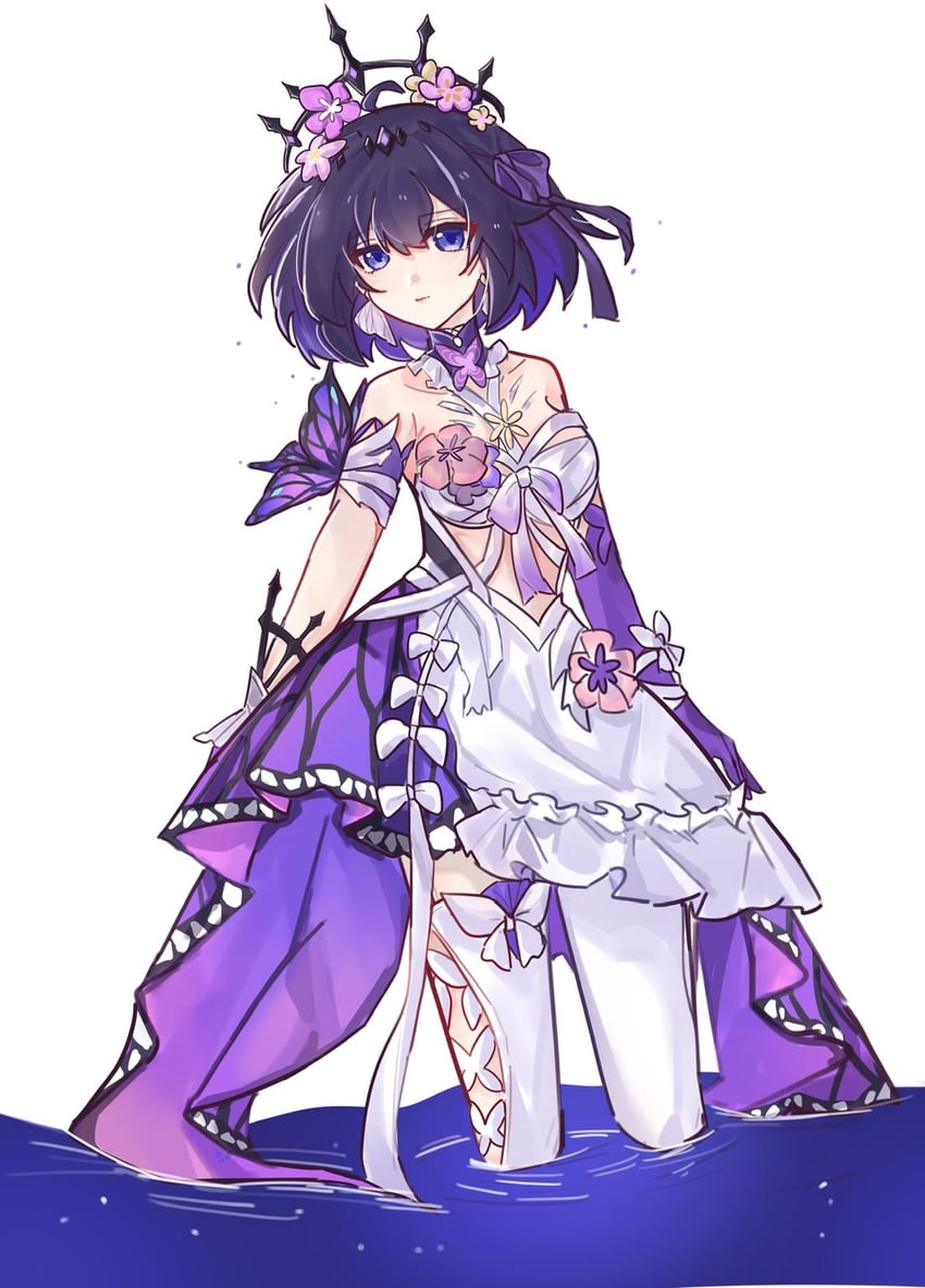 seele vollerei and castorice (honkai and 2 more) drawn by sang_yuchen