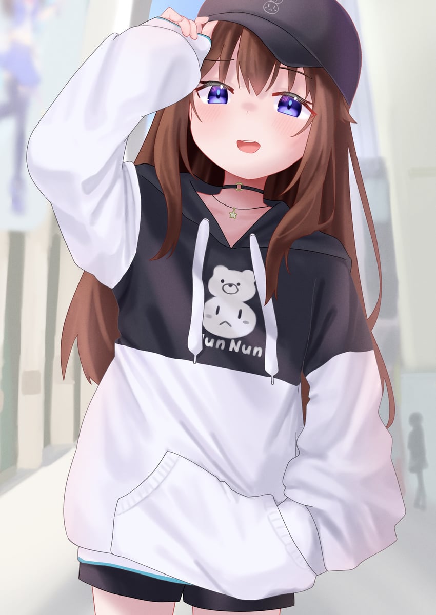 tokino sora and nun nun (hololive) drawn by kurushiro1102