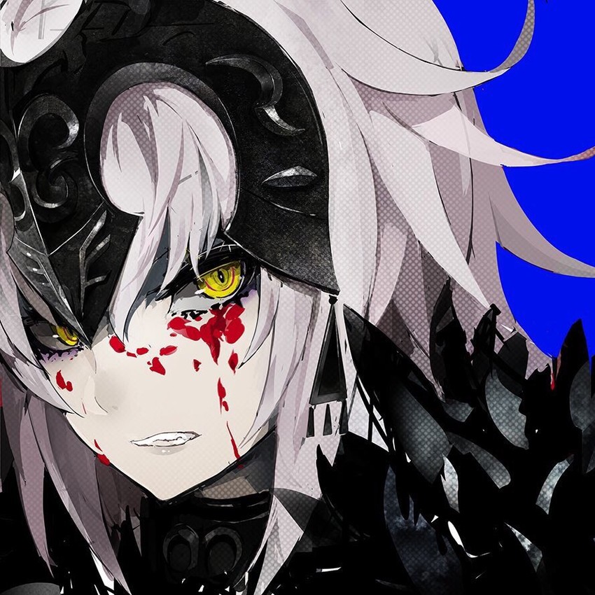 jeanne d'arc alter (fate and 1 more) drawn by lam_(ramdayo)